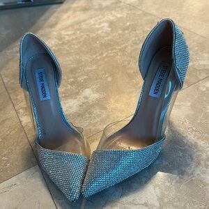 Steve Madden Rhinestones shoes heels 7M